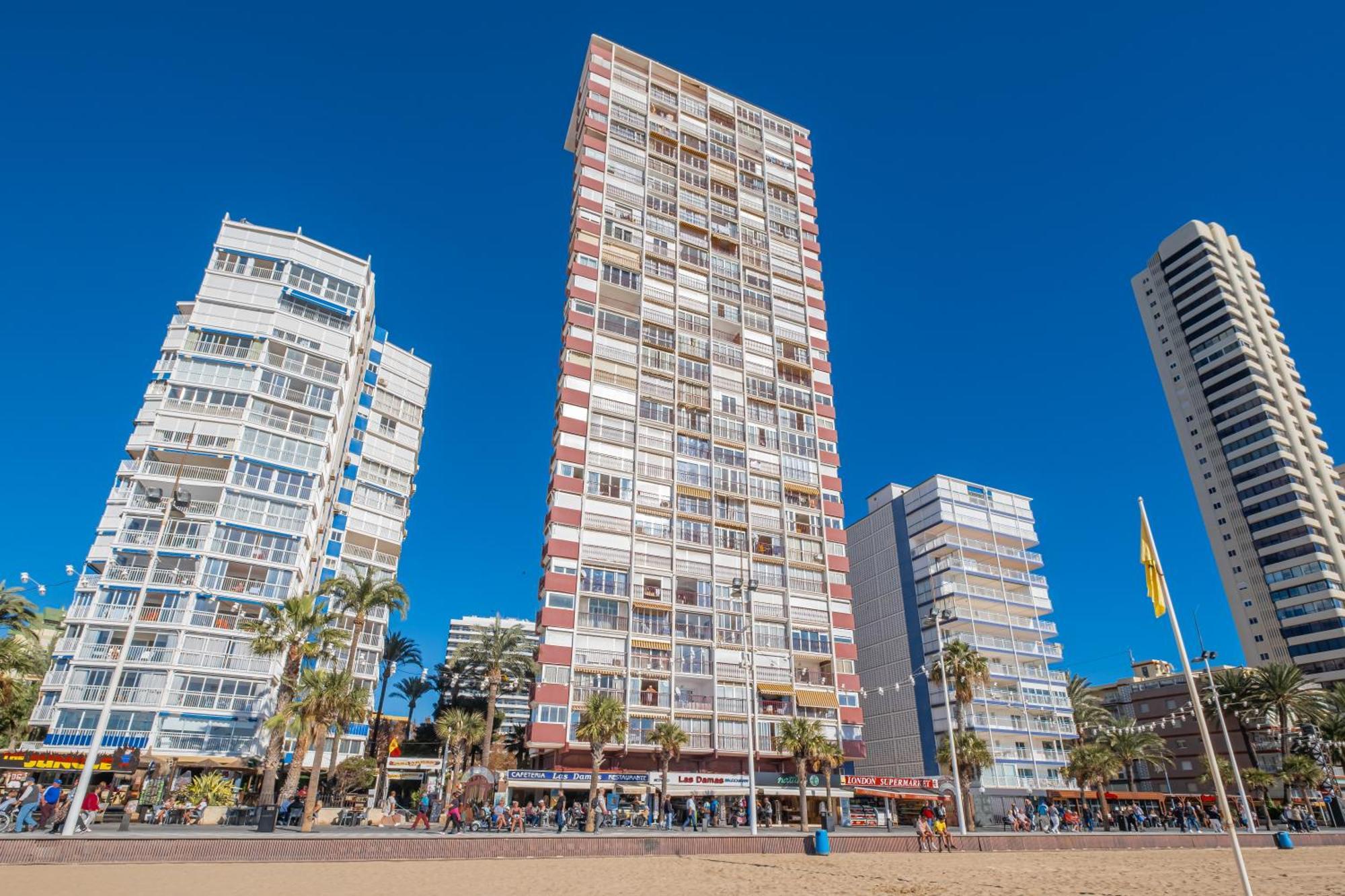 Las Damas 23-E Levante Beach Benidorm Eksteriør bilde